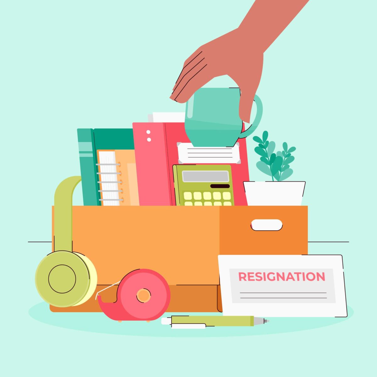 Démission pour création d'entreprise